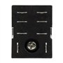 Relais Électromagnétique 12VDC JQX-13FL Avec Indicateur LED