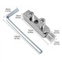 XAGMODSHN Angles de robinet - Extracteur de fil inversé pour tuyau d'eau - Pièce de rechange