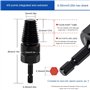 XAGMODSHN Extracteur de perceuse électrique pour robinet - Filetage intérieur rapide - Tuyau d'eau - Perceuse électrique - Extra