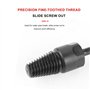 XAGMODSHN Extracteur de perceuse électrique pour robinet - Filetage intérieur rapide - Tuyau d'eau - Perceuse électrique - Extra