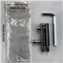 XAGMODSHN Outil de retrait de robinet endommagé - Extracteur de fil endommagé coudé pour extraction de vis de tuyau de robinet e