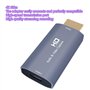 Songelt Carte de capture vidéo 4K HDTV vers USB C 1080p 60 Hz avec adaptateur de type C pour fenêtre
