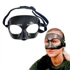 Dinntty Bouclier de Protection de Nez de Masque de Basket-Ball avec la Protection Anti-Collision de Sports de Courroie réglable