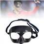 Dinntty Bouclier de Protection de Nez de Masque de Basket-Ball avec la Protection Anti-Collision de Sports de Courroie réglable 
