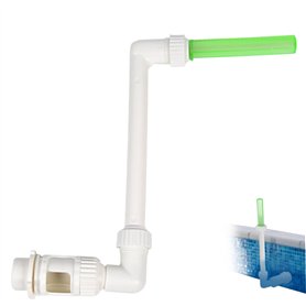 Eyccier Fontaine de Piscine Spray lumière LED Cascade de Piscine pour Piscine Hors Sol enterrée pulvérisateur Fontaine piscines