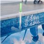 Eyccier Fontaine de Piscine Spray lumière LED Cascade de Piscine pour Piscine Hors Sol enterrée pulvérisateur Fontaine piscines 