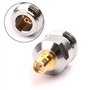 Connecteur coaxial de type N femelle vers femelle SMA Line Plug Adaptateur coupleur RF