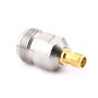 Connecteur coaxial de type N femelle vers femelle SMA Line Plug Adaptateur coupleur RF