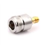 Connecteur coaxial de type N femelle vers femelle SMA Line Plug Adaptateur coupleur RF