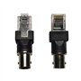 Coupleur coaxial BNC femelle vers RJ45 mâle coaxial pour équipement de test de ligne électrique