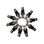 Coupleur coaxial BNC femelle vers RJ45 mâle coaxial pour équipement de test de ligne électrique