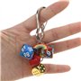 Rebellious Porte-clés cube vintage, porte-clés cube individuel, accessoire de clé fonctionnel pour les étudiants et, As show., t