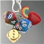 Rebellious Porte-clés cube vintage, porte-clés cube individuel, accessoire de clé fonctionnel pour les étudiants et, As show., t