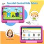 Tablette Enfants 8 Pouces 6Go RAM + 128Go ROM (TF 1To) Android 13 GMS Certified, Logiciel Enfant Pré-Installé, Éducative, Contrô