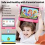 Tablette Enfants 8 Pouces 6Go RAM + 128Go ROM (TF 1To) Android 13 GMS Certified, Logiciel Enfant Pré-Installé, Éducative, Contrô