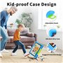 Tablette Enfants 8 Pouces 6Go RAM + 128Go ROM (TF 1To) Android 13 GMS Certified, Logiciel Enfant Pré-Installé, Éducative, Contrô