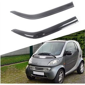 Deflecteur Vitre Voiture pour Smart Fortwo 1998-2014