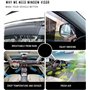 Deflecteur Vitre Voiture pour Smart Fortwo 1998-2014,Auto Deflecteurs d'air Résistant Pluie Et Fumée Wind Deflectors Set