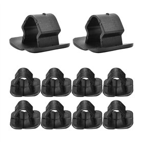 Uqezagpa Lot de 10 clips de retenue d'isolation pour capot moteur pour une fixation sûre et
