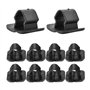 Uqezagpa Lot de 10 clips de retenue d'isolation pour capot moteur pour une fixation sûre et