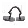 Uqezagpa Lot de 10 clips de retenue d'isolation pour capot moteur pour une fixation sûre et