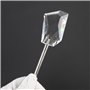 Uqezagpa Filtre en verre en forme de cristal avec bâton