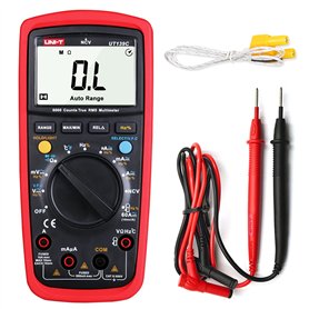 UNI-T UT139C Numérique Multimètre AD/DC Tension Actuel Testeur Avec Résistance Capacitance Test NCV et Température La Mesure