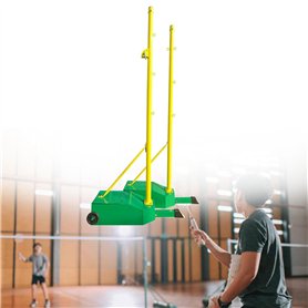 Support de filet de badminton portable