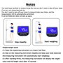 Balance Médicale Professionnelle For Médecin, Balance De Taille Et De Poids À Ultrasons Avec Écran LCD, Balance De Pesée De Haut