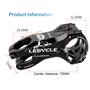FukkeR 31.8mm Potence De Vélo VTT en D'aluminium Guidon Tige Riser Pince Extender Vélos De Montagne 70mm Potences De Cyclisme 17