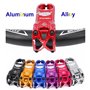 FukkeR 31.8mm Potence De Vélo VTT en D'aluminium Guidon Tige Riser Pince Extender Vélos De Montagne 70mm Potences De Cyclisme 17