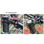 FukkeR 31.8mm Potence De Vélo VTT en D'aluminium Guidon Tige Riser Pince Extender Vélos De Montagne 70mm Potences De Cyclisme 17