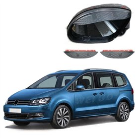 RAINBOW88 Deflecteur Vitre Voitur pour VW Sharan MK2/7N 2011-2022