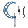 Micromètre Extérieur Shanrya, Mesure de Longueur, Diamètre ou Épaisseur (75-100 mm), Acier Inoxydable, Précision ±0,01 mm