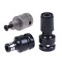 HVLVTAKANF Adaptateur de mandrin de perçage 3 pièces for vis 1/2quot;Carré for 1/4quot;Convertisseur d'adaptateur for Douille he