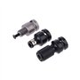 HVLVTAKANF Adaptateur de mandrin de perçage 3 pièces for vis 1/2quot;Carré for 1/4quot;Convertisseur d'adaptateur for Douille he