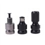 HVLVTAKANF Adaptateur de mandrin de perçage 3 pièces for vis 1/2quot;Carré for 1/4quot;Convertisseur d'adaptateur for Douille he