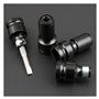 HVLVTAKANF Adaptateur de mandrin de perçage 3 pièces for vis 1/2quot;Carré for 1/4quot;Convertisseur d'adaptateur for Douille he
