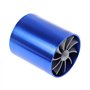 PEVAVFZMMY Double Supercharger Universal Turbine Turb Turb Aguge Économie de gaz d'air BL/BK Papillon des gaz Automobile