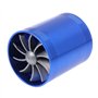 PEVAVFZMMY Double Supercharger Universal Turbine Turb Turb Aguge Économie de gaz d'air BL/BK Papillon des gaz Automobile