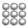 Lot De 9 Lames De Rechange For Têtes De Rasoir