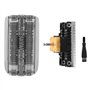 Tête De Rasoir De Rechange 51S, Compatible avec Le Rasoir Braun Series 5 51S, Argent
