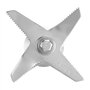 Lame for mixeur centrifuge G5200 G2001, 6 lames, compatible avec la cuisine, le coupe-glace et la machine à lait de soja.
