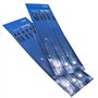Kit de Montage de Cheveux pêche à la Carpe matériel pêche à la Carpe sans ardillon en Acier Inoxydable Anti n UD 12 pièces