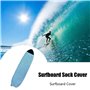 CAKEEYUM Housse de Protection pour Planche de Surf Housse Extensible pour Longboard à séchage Rapide Accessoires Surf 230x50CM 2