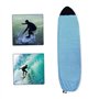 CAKEEYUM Housse de Protection pour Planche de Surf Housse Extensible pour Longboard à séchage Rapide Accessoires Surf 230x50CM 2