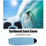 CAKEEYUM Housse de Protection pour Planche de Surf Housse Extensible pour Longboard à séchage Rapide Accessoires Surf 230x50CM 2