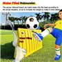 Améliorez Vos Compétences En Football - Grand Soccer Rebounder Board Trainer, Jaune Portable Planche De Rebondissement Quickplay