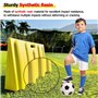 Améliorez Vos Compétences En Football - Grand Soccer Rebounder Board Trainer, Jaune Portable Planche De Rebondissement Quickplay