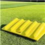 Améliorez Vos Compétences En Football - Grand Soccer Rebounder Board Trainer, Jaune Portable Planche De Rebondissement Quickplay